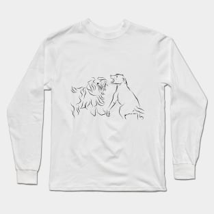 Dogs Long Sleeve T-Shirt